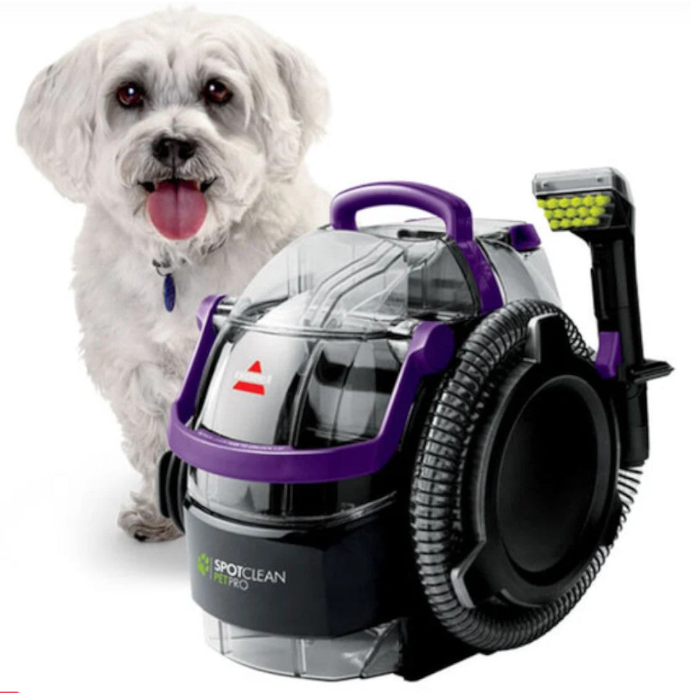 BISSELL 3624N SpotClean Pet Pro Portable Carpet Cleaner - Factory serviced with Home Essentials warranty