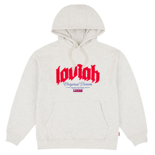 Loviah 'Original Denim' Hoodie - Heather Grey