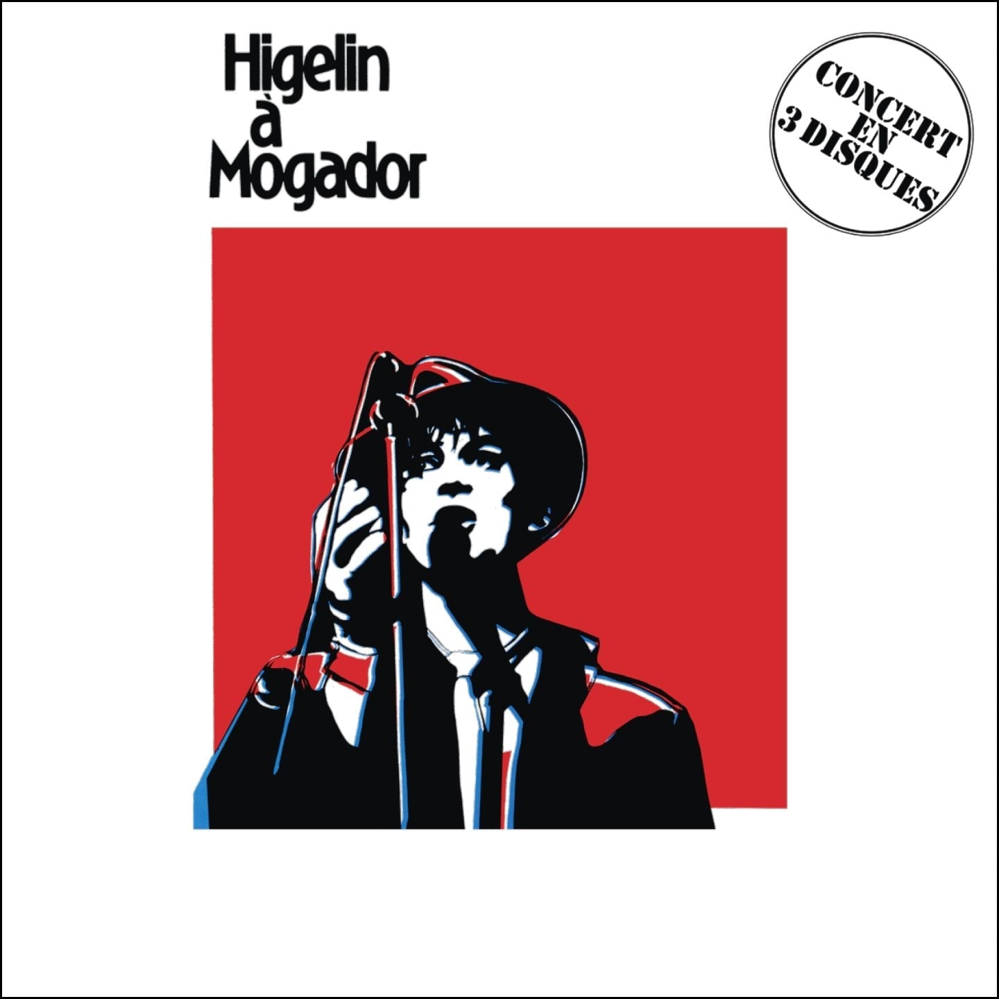 Jacques Higelin / Higelin à Mogador - 3LP NOIR,BLEU,ROUGE USED