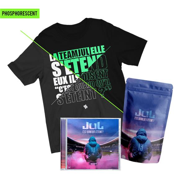 Jul / C'est quand qu'il s'éteint ? - CD + T-shirt