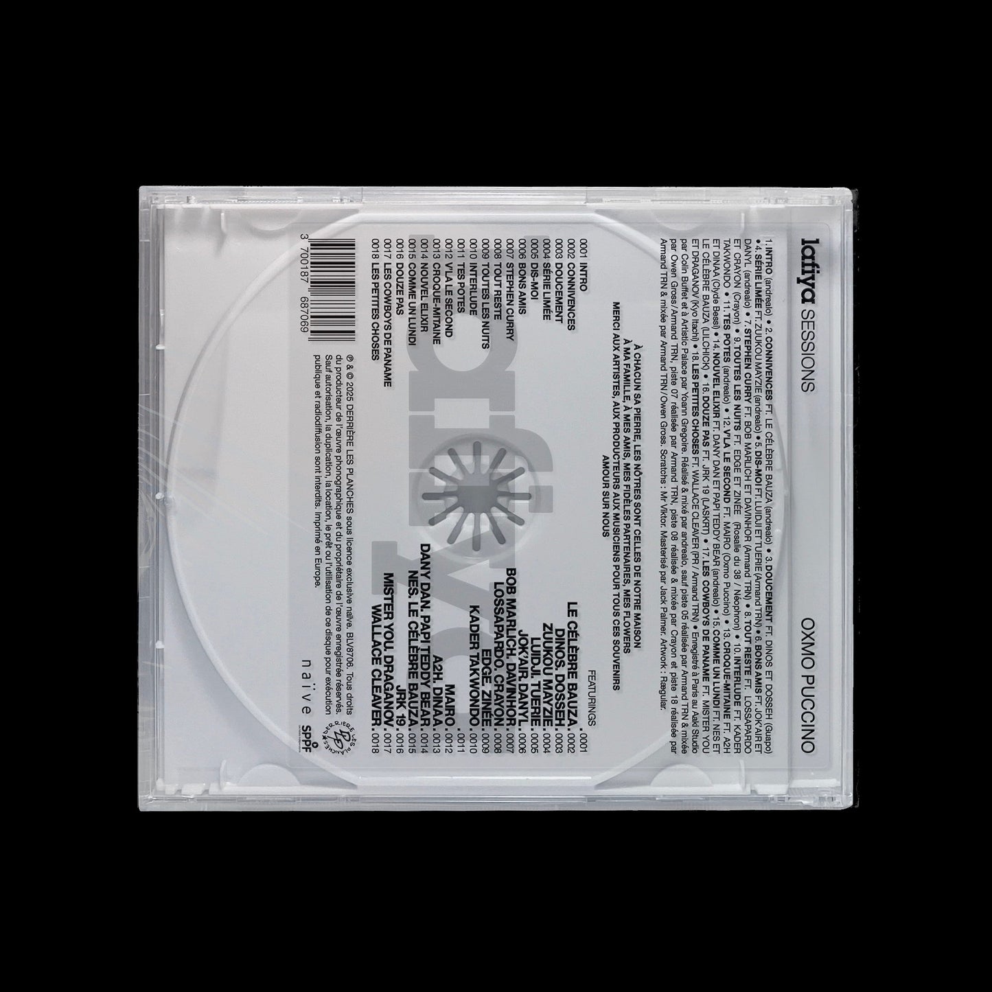 Oxmo Puccino / Lafiya Sessions (Mixtape) - CD