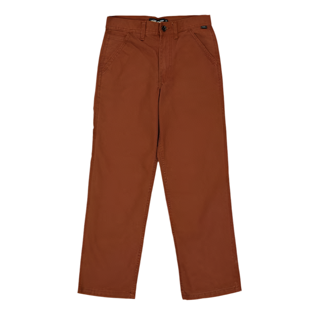 Vans 'Drill Chore' Carpenter Jeans - Brown (KIDS)