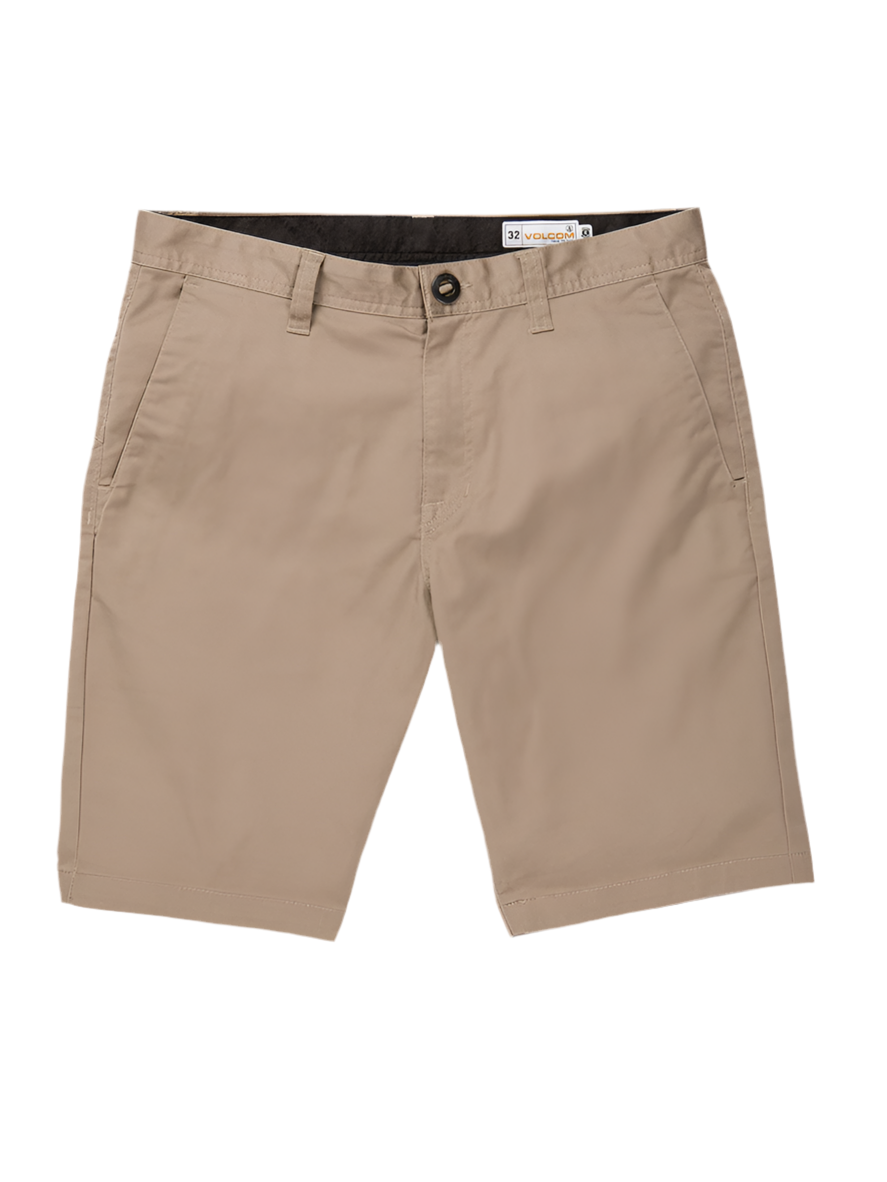 Volcom 'Frickin' Chino Shorts - Khaki (KIDS)