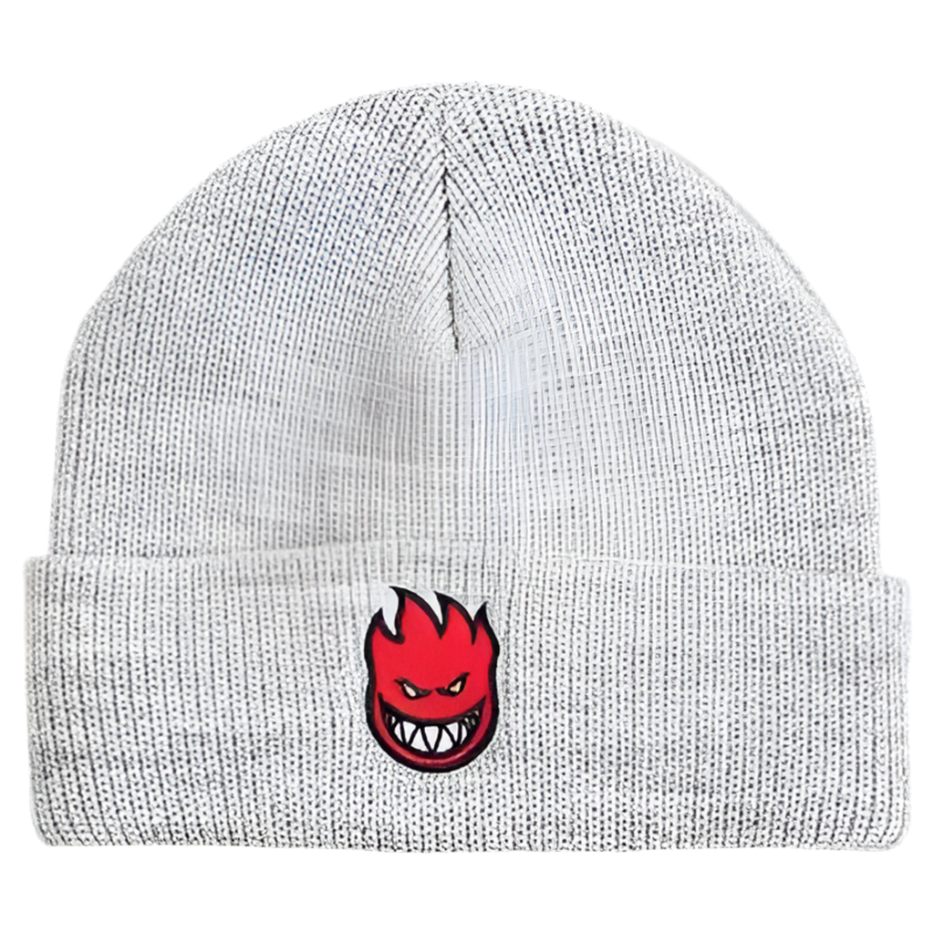 Spitfire 'Big Head Fill' Cuff Beanie - Heather Grey