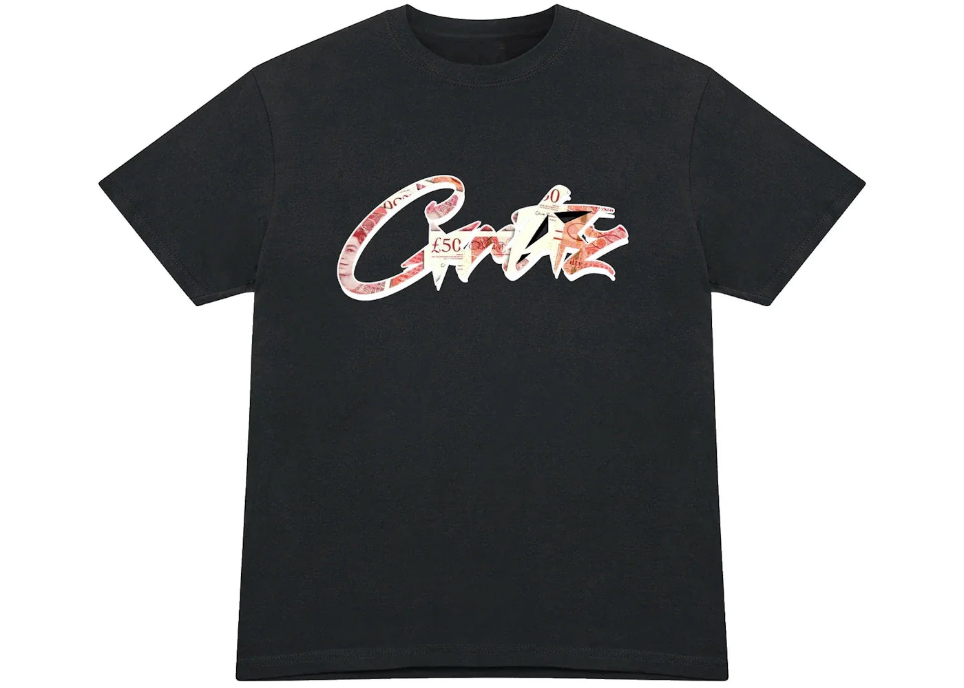 Corteiz 'Money On My Mind' Tee - Black