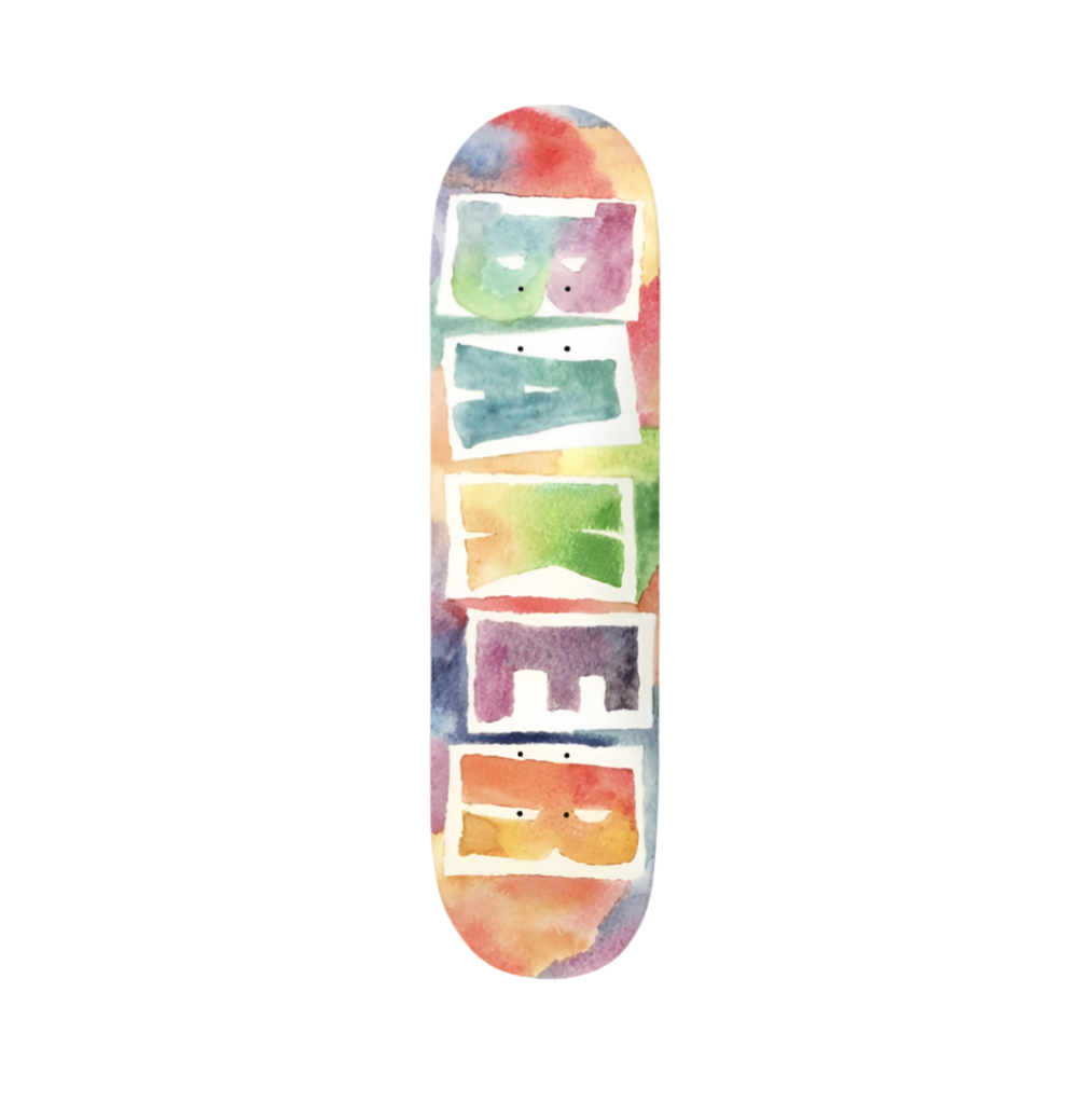 Baker x Rowan Zorilla 'Rainbow' Skate Deck - Multicolor