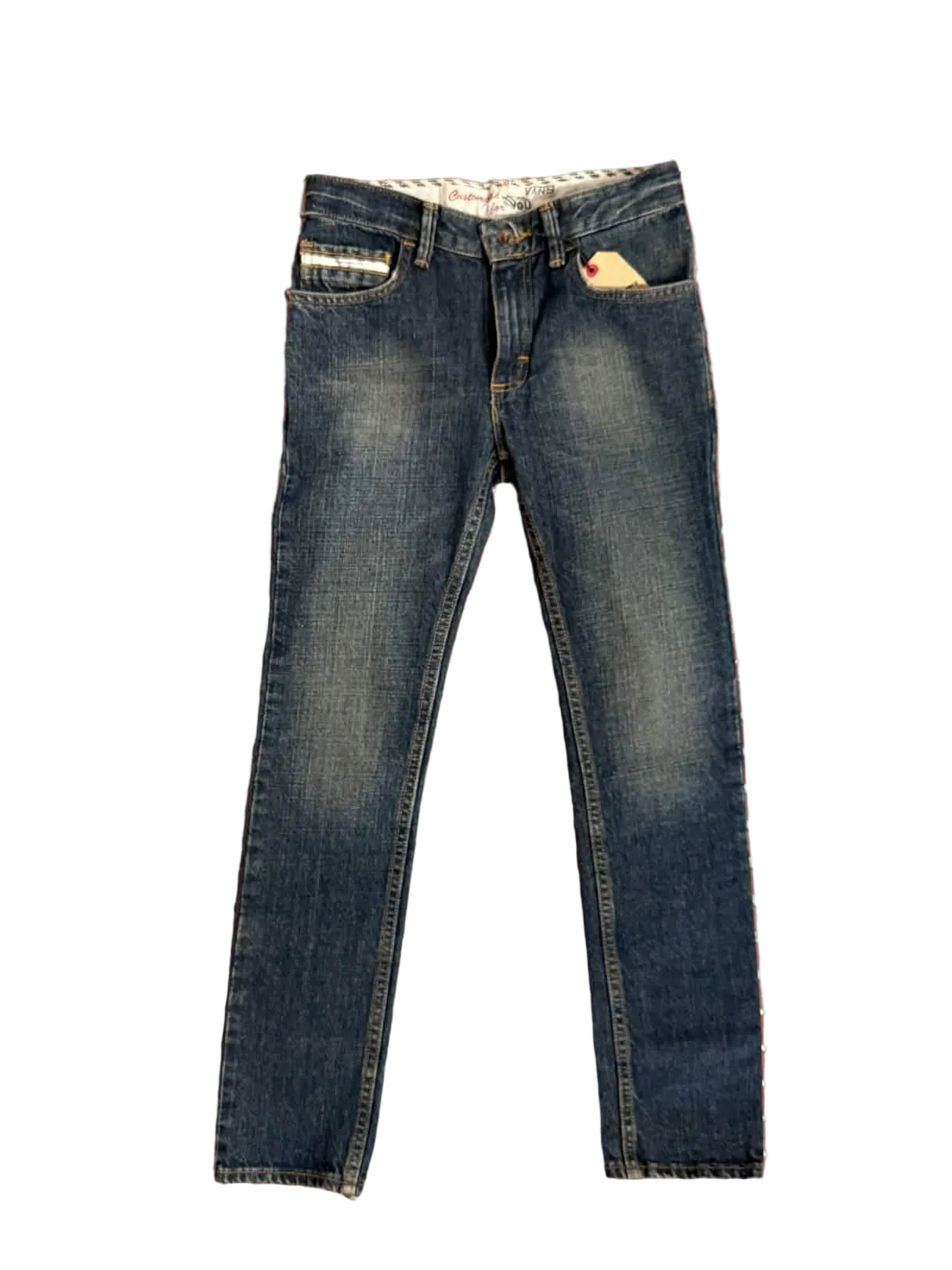 Vans 'V76' Skinny Jeans - Dark Blue (KIDS)