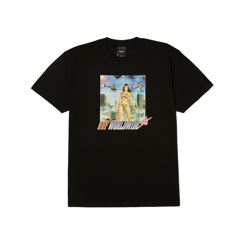 HUF 'In The Skies' Tee - Black