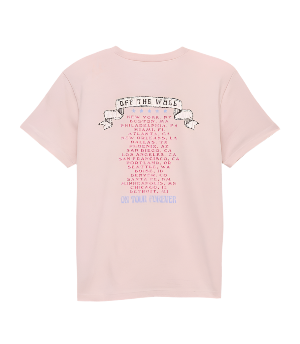 Vans 'Farewell Tour' Tee - Pink (KIDS)