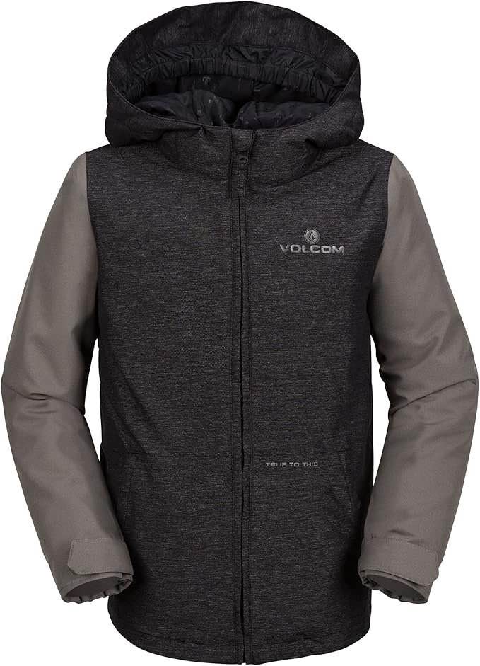 Volcom 'Selkirk' Insulated Winter Jacket - Black (KIDS)