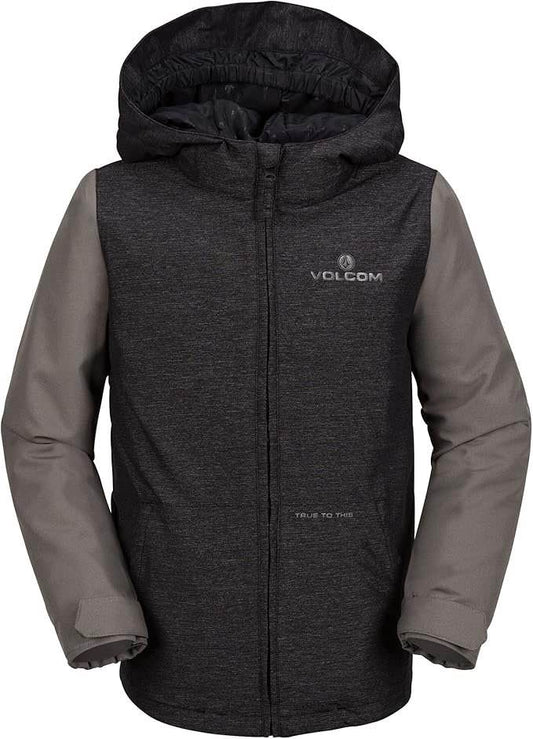 Volcom 'Selkirk' Insulated Winter Jacket - Black (KIDS)