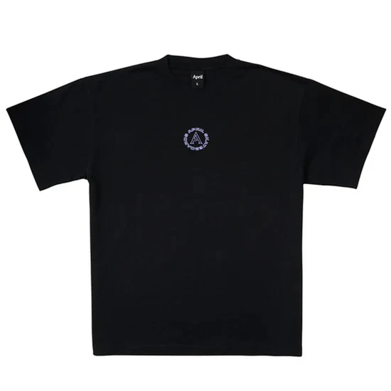 April Skateboards 'Full Circle' Tee - Black