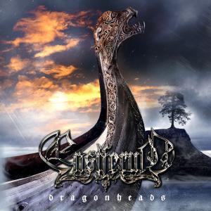 Ensiferum / Dragonheads - LP Black/Blue/Grey Splatter (Used)