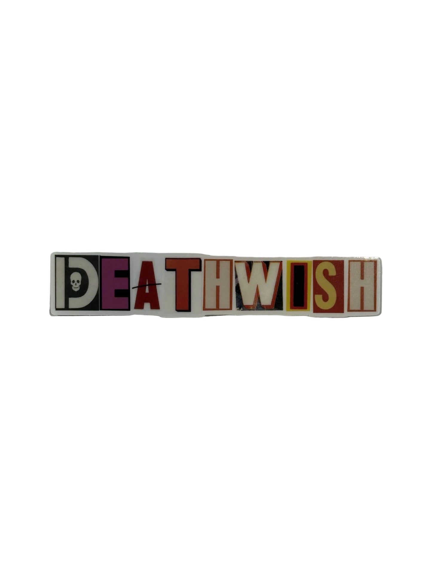 Deathwish 'Anagram Logo' Sticker - Multi