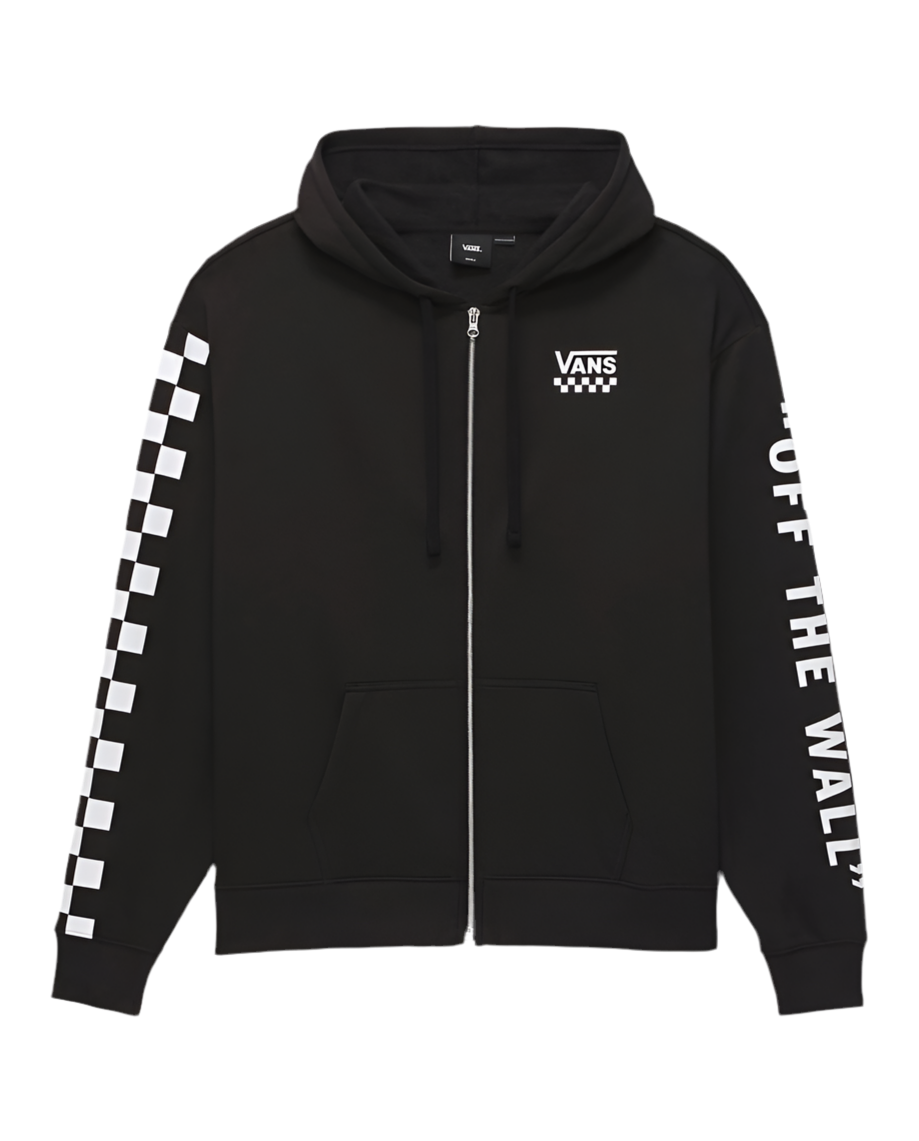 Vans 'Extra Fun' Zip-Up Hoodie - Black