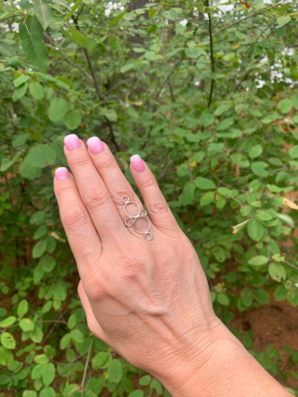 Circa — Open Circle Ring in Sterling Silver or 18K Gold