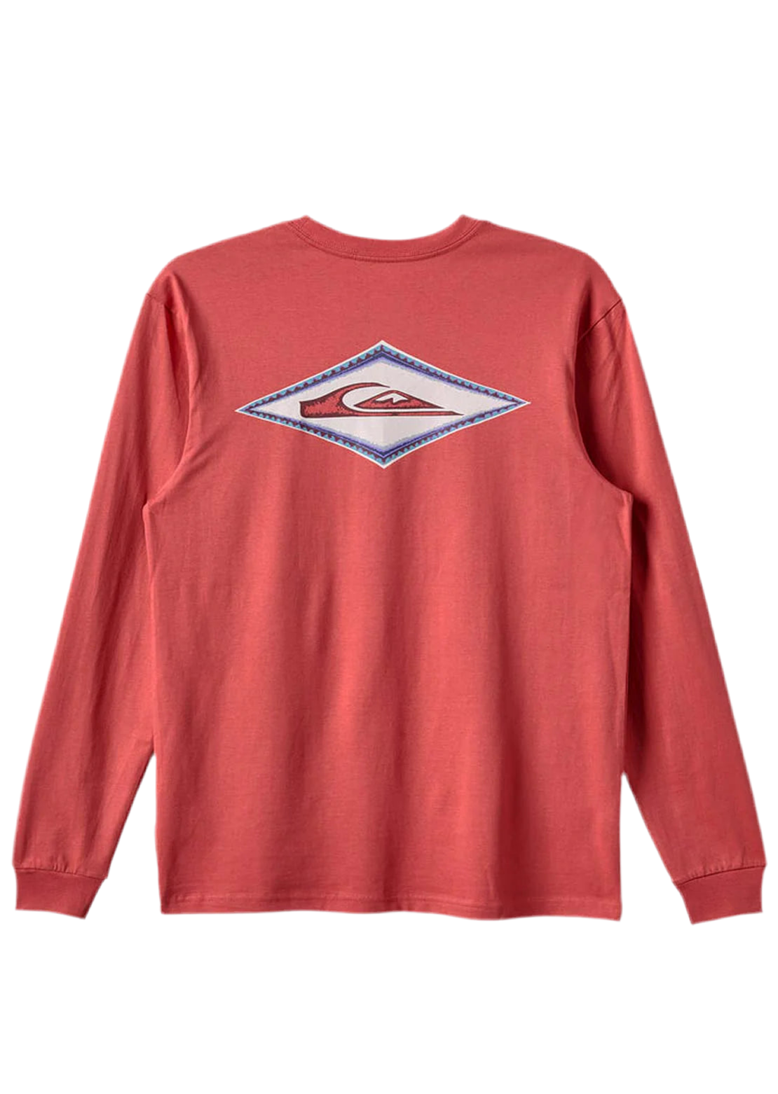 Quiksilver 'Heat' L/S Tee - Red