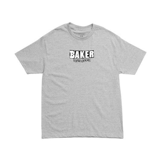 Baker 'Brand Logo' Tee - Grey