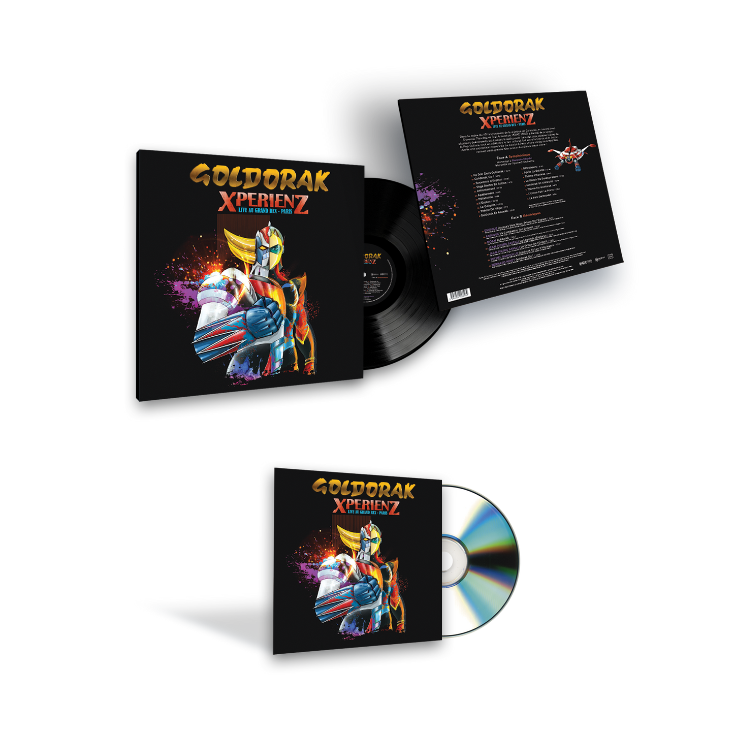 Divers / Goldorak : Le coffret - 3 LP + CD