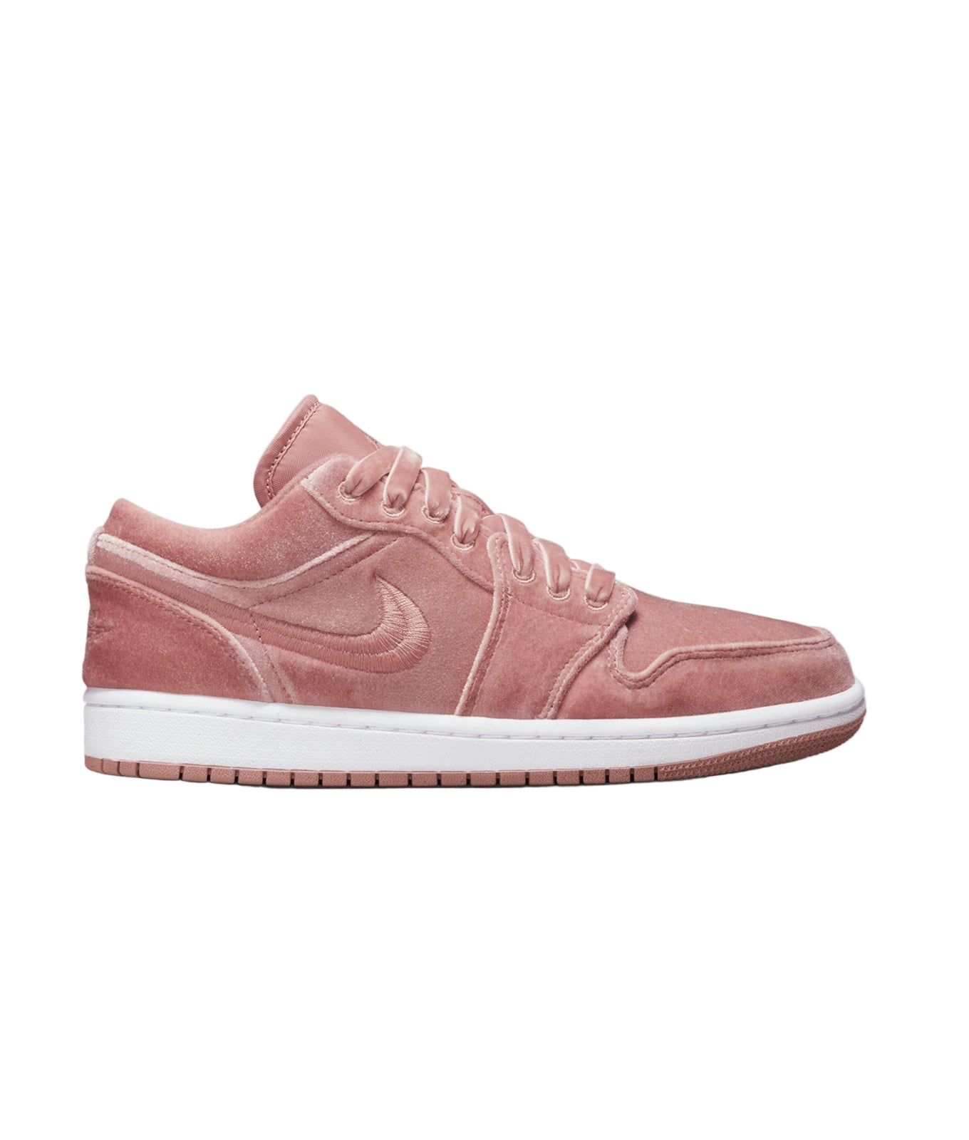 Nike 'Air Jordan 1 Low' Shoes - Pink Velvet