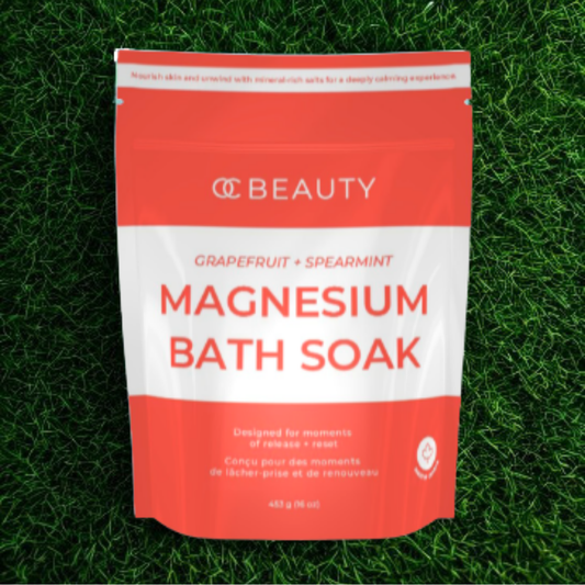 Sels de bain au magnésium Pamplemousse + Menthe verte