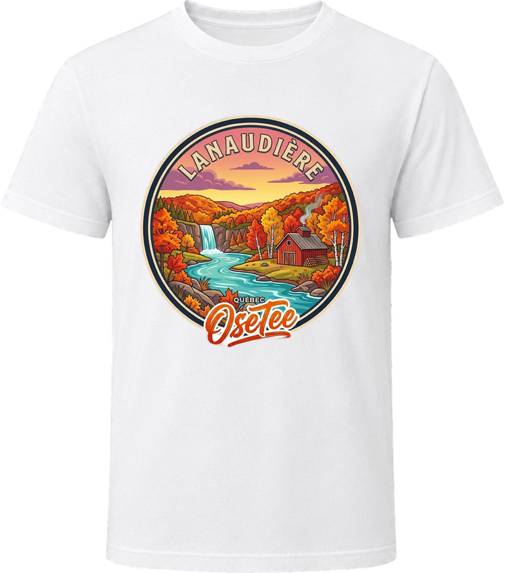 T-shirt Lanaudière OseTee – aperçu 2 / Quebec region tee preview 2