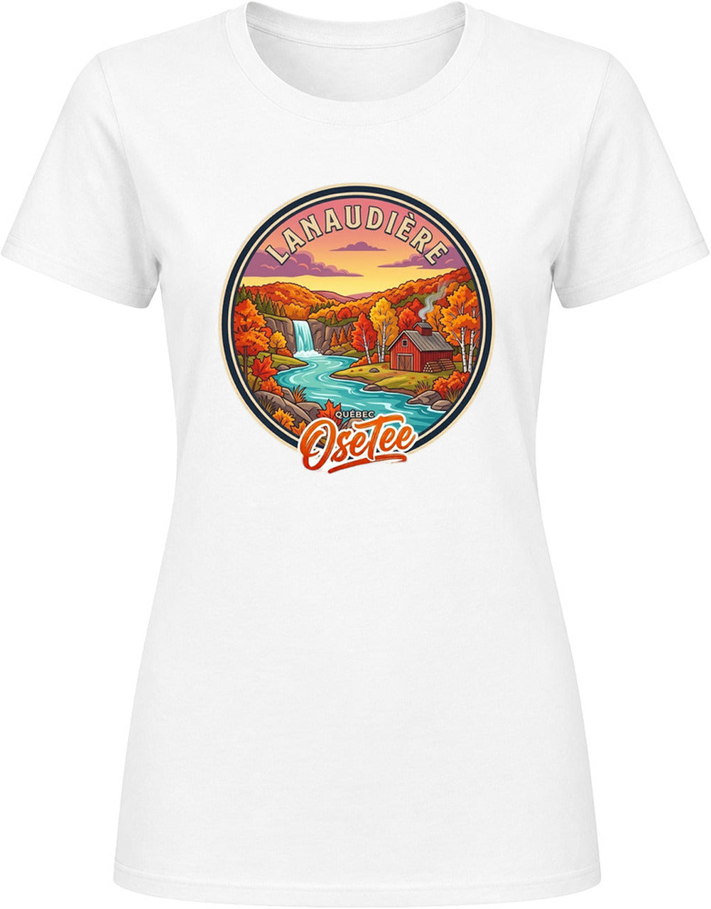 T-shirt Lanaudière OseTee – aperçu 17 / Quebec region tee preview 17