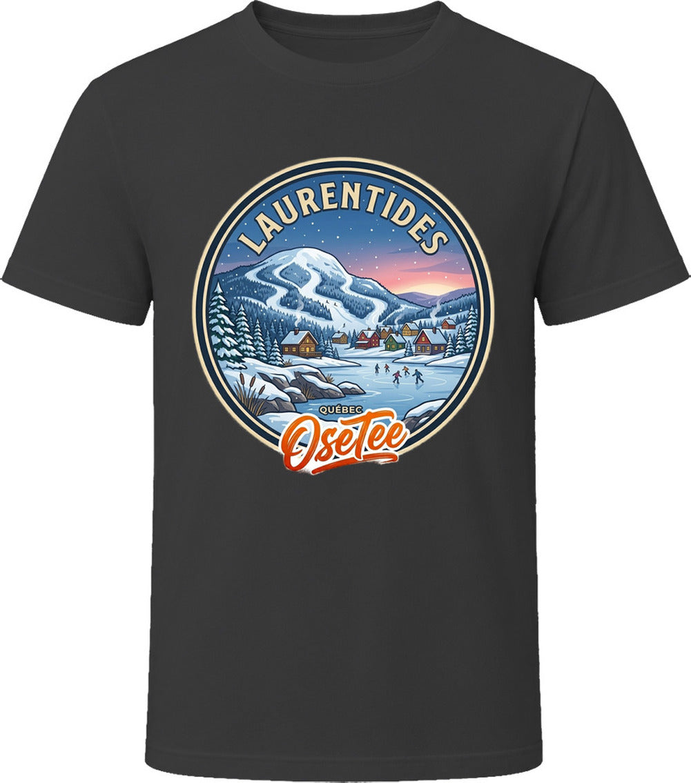 T-shirt Laurentides OseTee – aperçu 2 / Quebec region tee preview 2