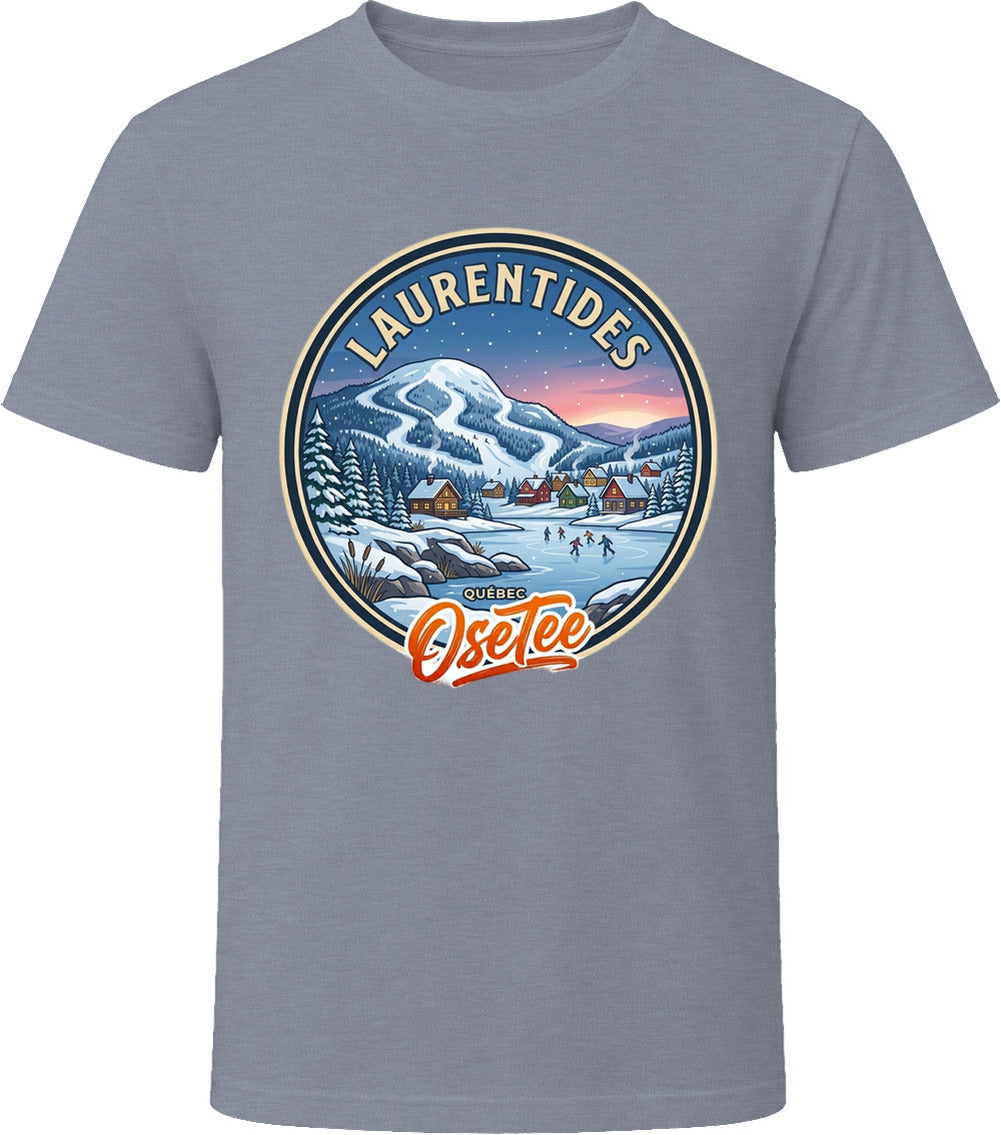 T-shirt Laurentides OseTee – aperçu 5 / Quebec region tee preview 5