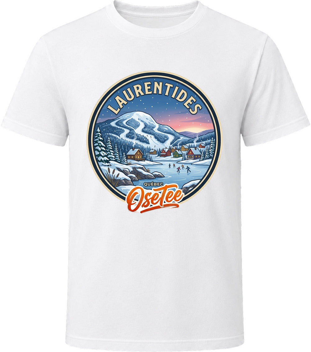 T-shirt Laurentides OseTee – aperçu 3 / Quebec region tee preview 3