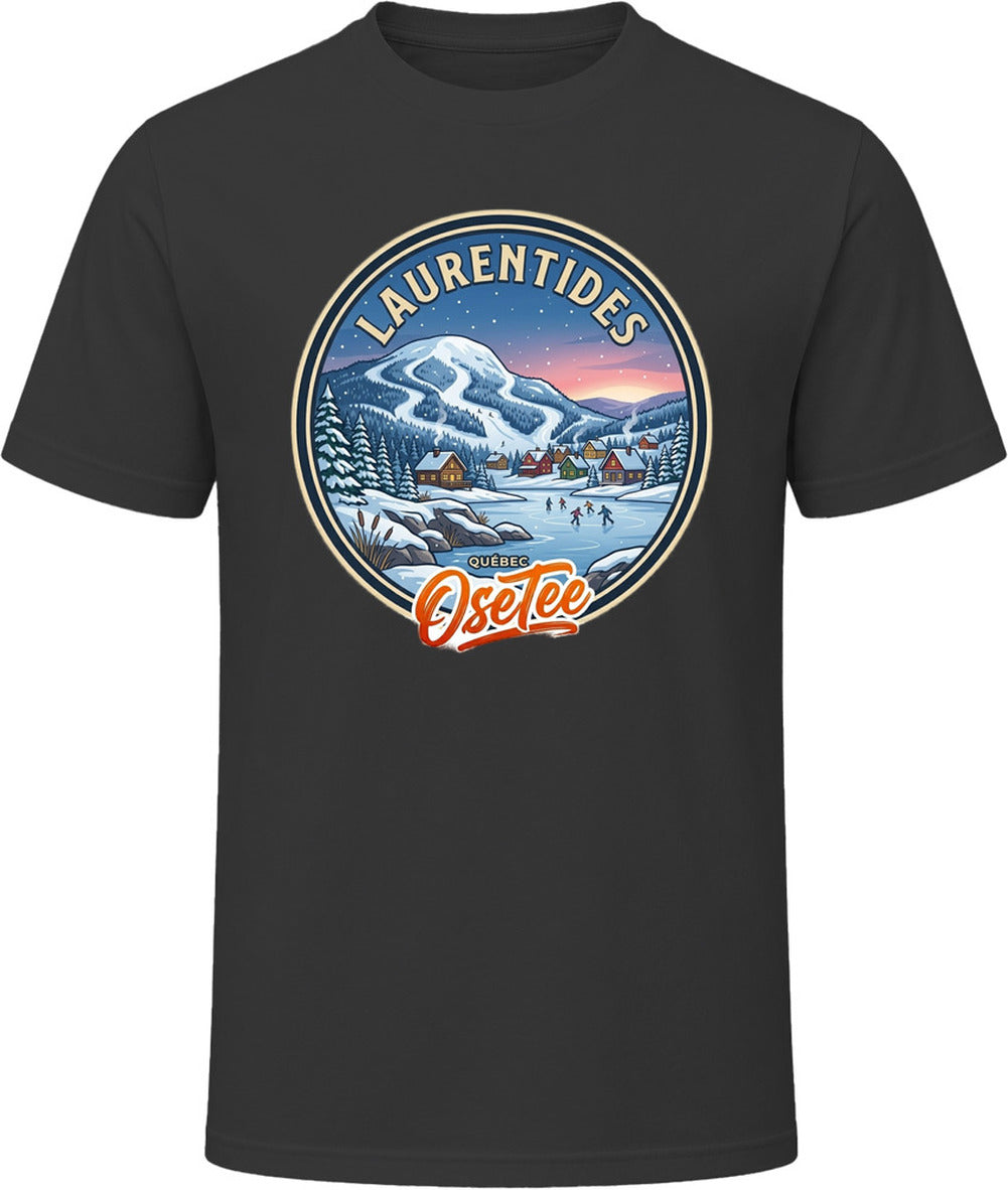 T-shirt Laurentides OseTee – aperçu 7 / Quebec region tee preview 7