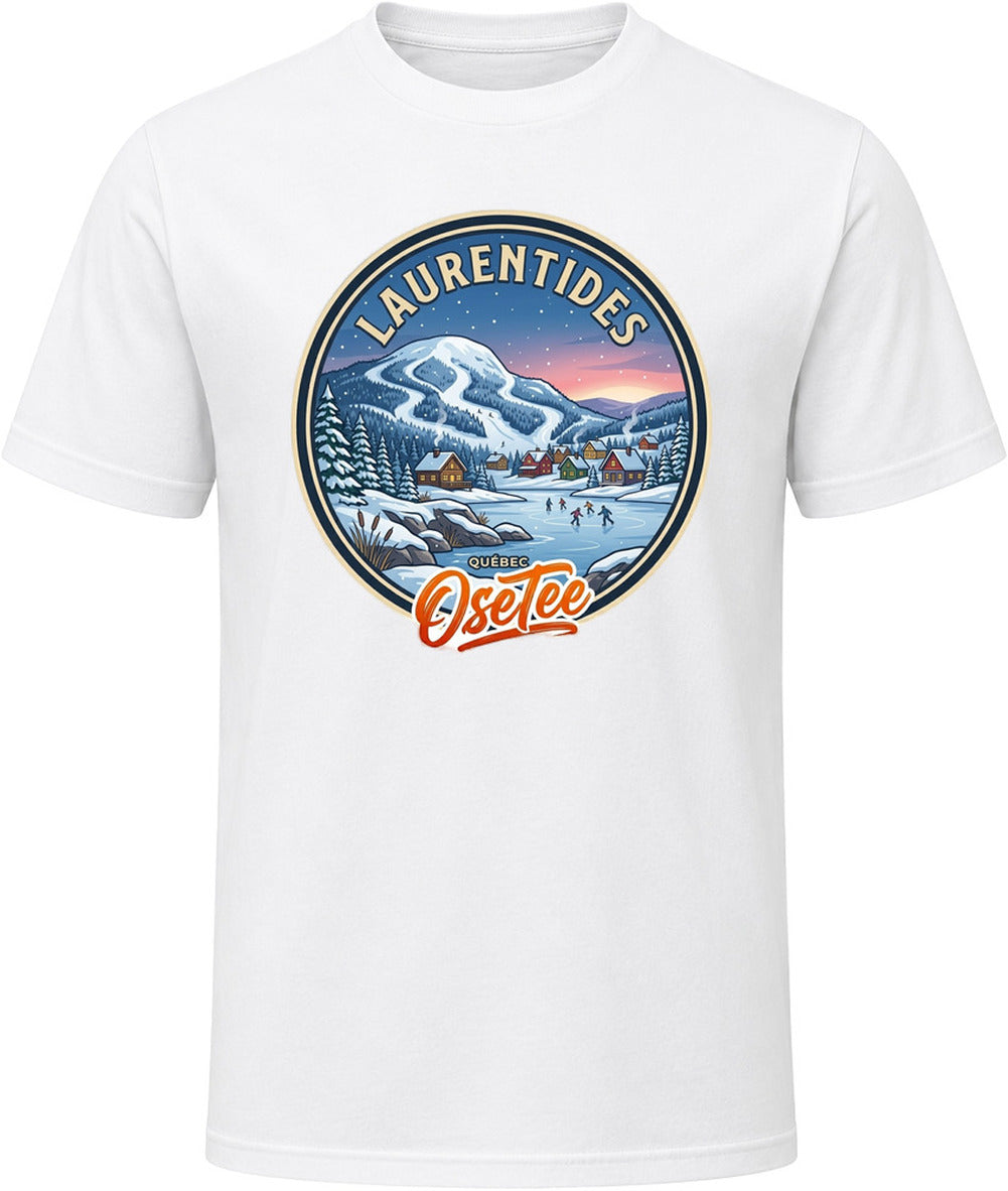 T-shirt Laurentides OseTee – aperçu 8 / Quebec region tee preview 8