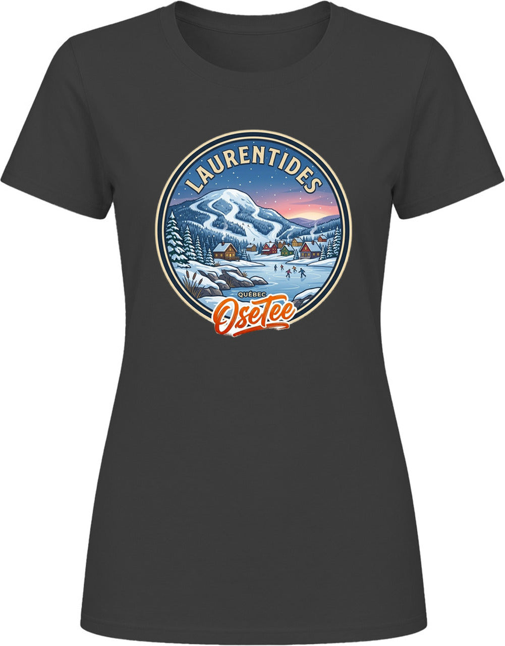 T-shirt Laurentides OseTee – aperçu 17 / Quebec region tee preview 17