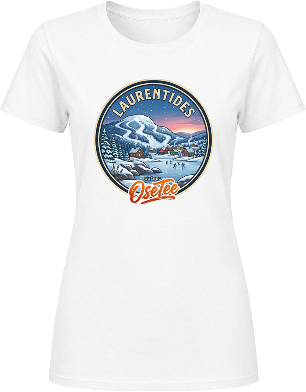 T-shirt Laurentides OseTee – aperçu 18 / Quebec region tee preview 18