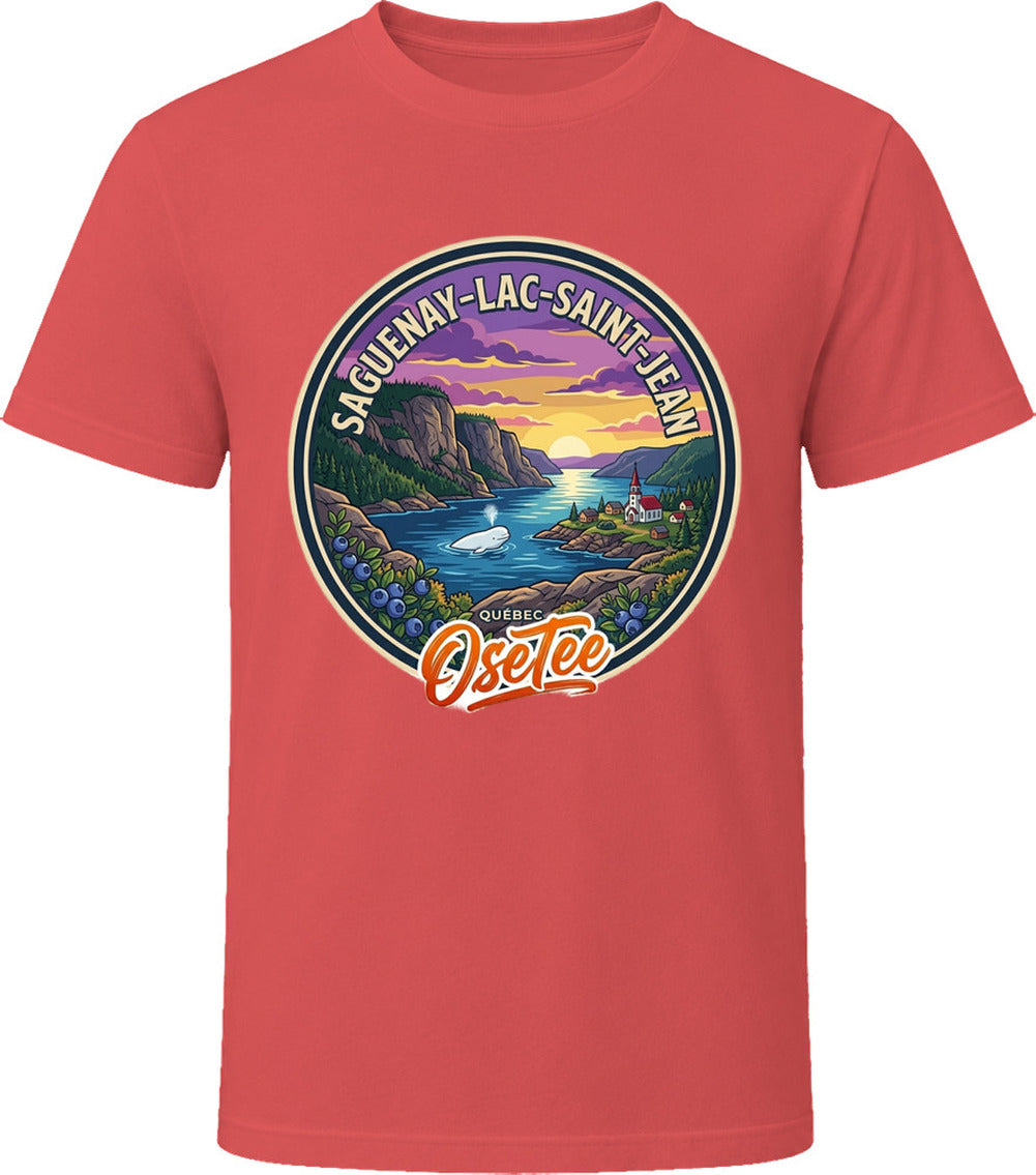 T-shirt Saguenay–Lac-Saint-Jean OseTee – aperçu 6 / Quebec region tee preview 6