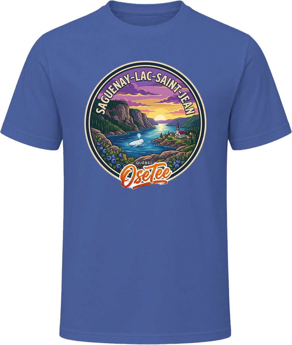 T-shirt Saguenay–Lac-Saint-Jean OseTee – aperçu 9 / Quebec region tee preview 9
