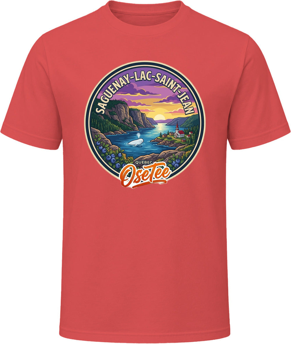 T-shirt Saguenay–Lac-Saint-Jean OseTee – aperçu 11 / Quebec region tee preview 11