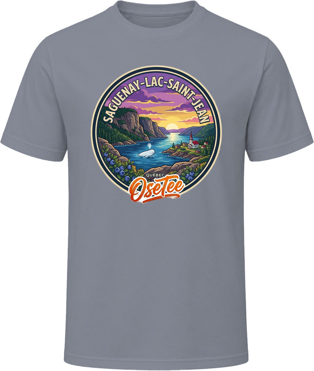 T-shirt Saguenay–Lac-Saint-Jean OseTee – aperçu 10 / Quebec region tee preview 10