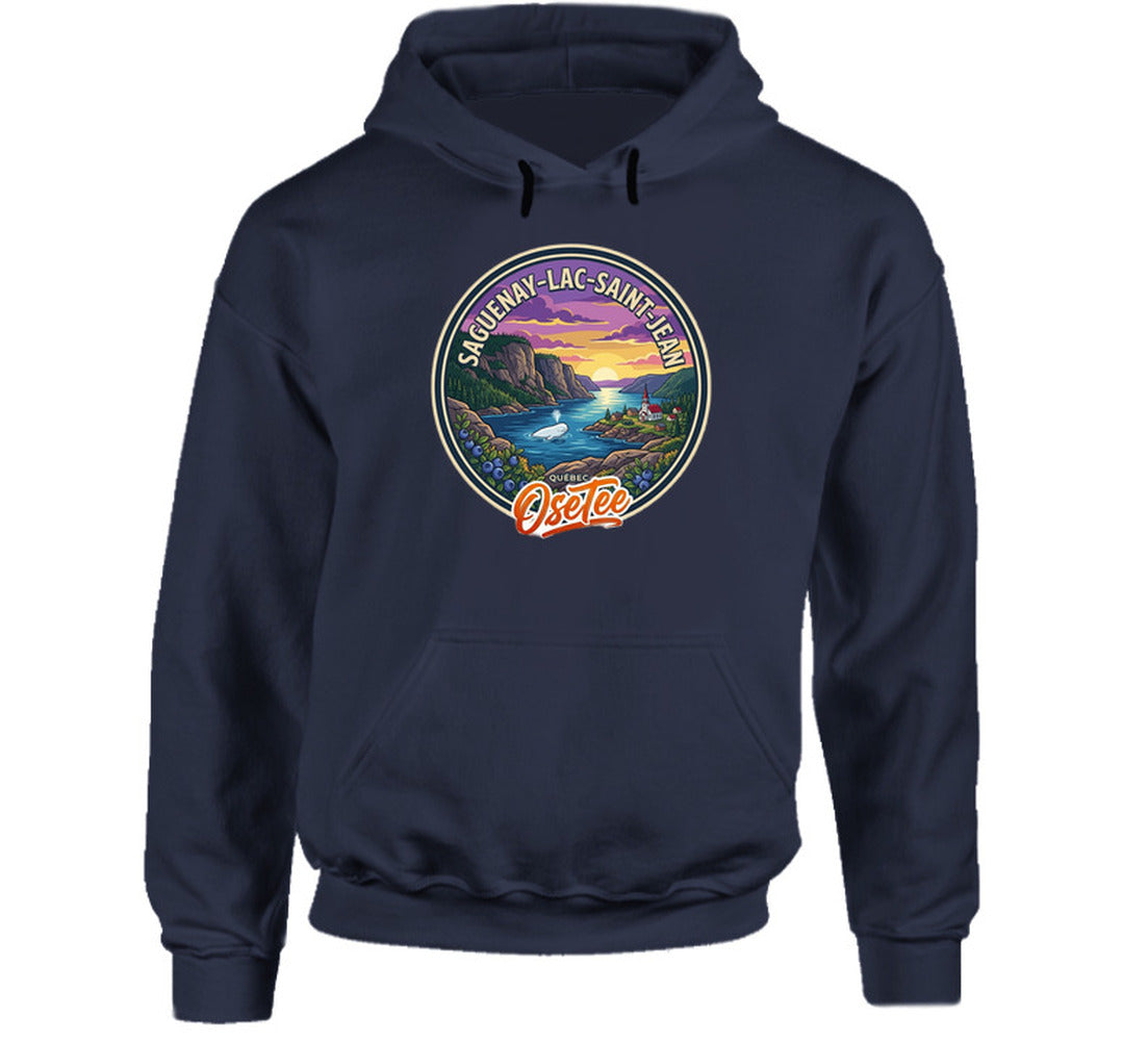 T-shirt Saguenay–Lac-Saint-Jean OseTee – aperçu 14 / Quebec region tee preview 14
