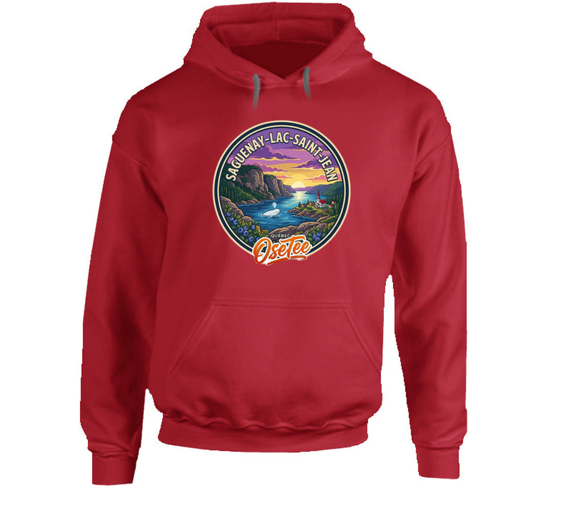 T-shirt Saguenay–Lac-Saint-Jean OseTee – aperçu 16 / Quebec region tee preview 16