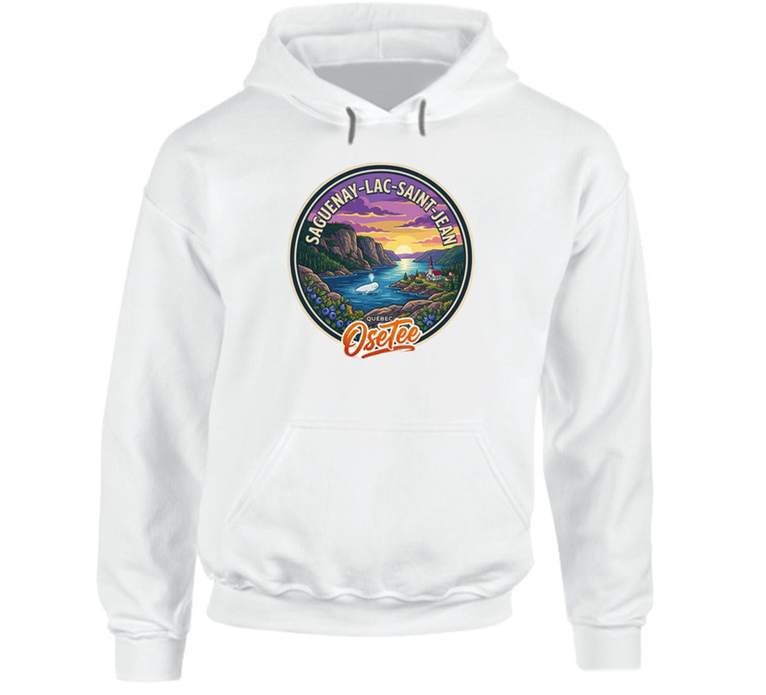 T-shirt Saguenay–Lac-Saint-Jean OseTee – aperçu 13 / Quebec region tee preview 13