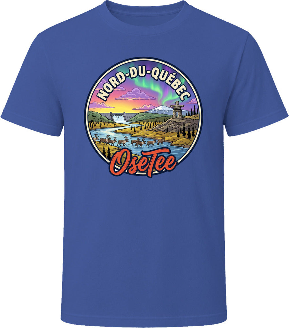 T-shirt Nord-du-Québec OseTee – aperçu 4 / Quebec region tee preview 4