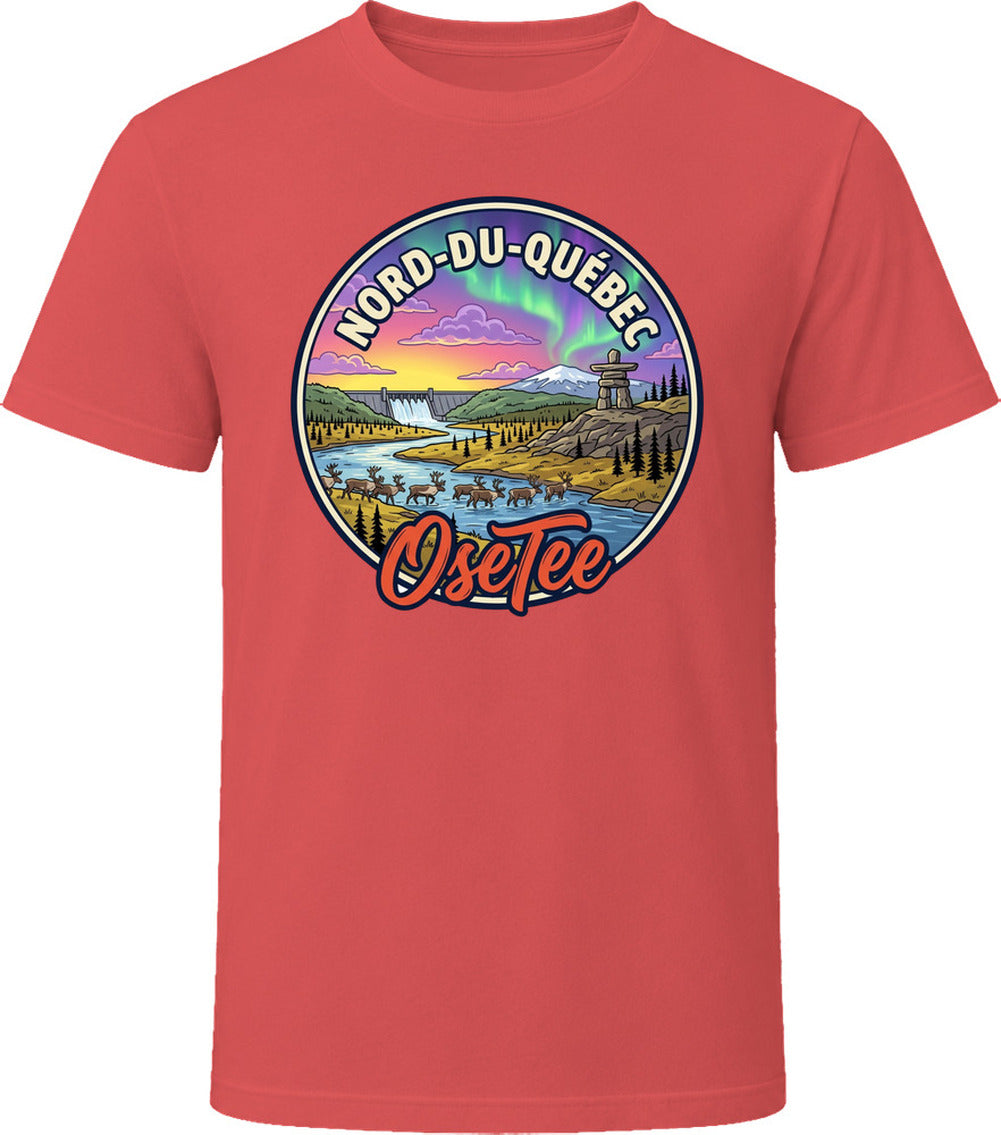 T-shirt Nord-du-Québec OseTee – aperçu 6 / Quebec region tee preview 6