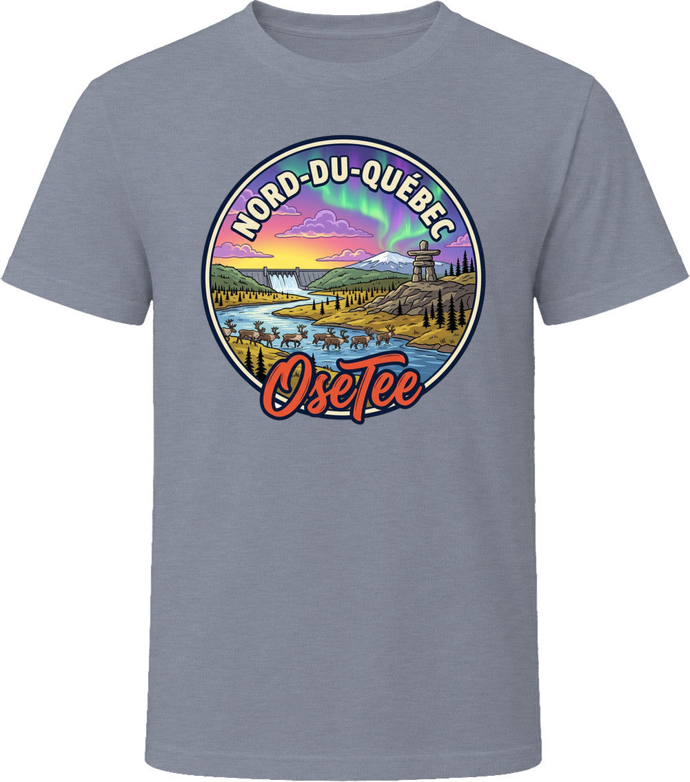 T-shirt Nord-du-Québec OseTee – aperçu 5 / Quebec region tee preview 5
