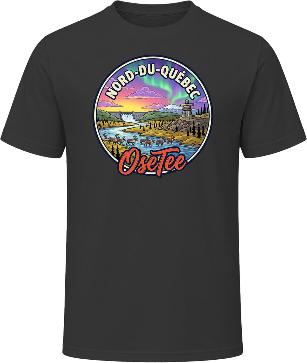 T-shirt Nord-du-Québec OseTee – aperçu 7 / Quebec region tee preview 7