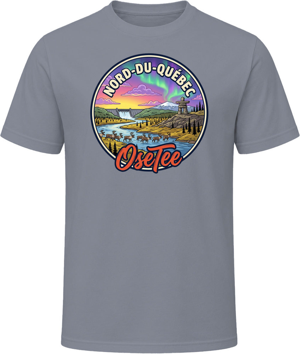T-shirt Nord-du-Québec OseTee – aperçu 10 / Quebec region tee preview 10