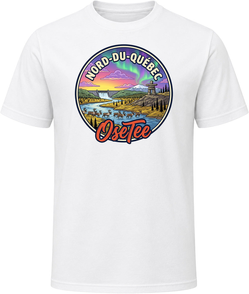 T-shirt Nord-du-Québec OseTee – aperçu 8 / Quebec region tee preview 8