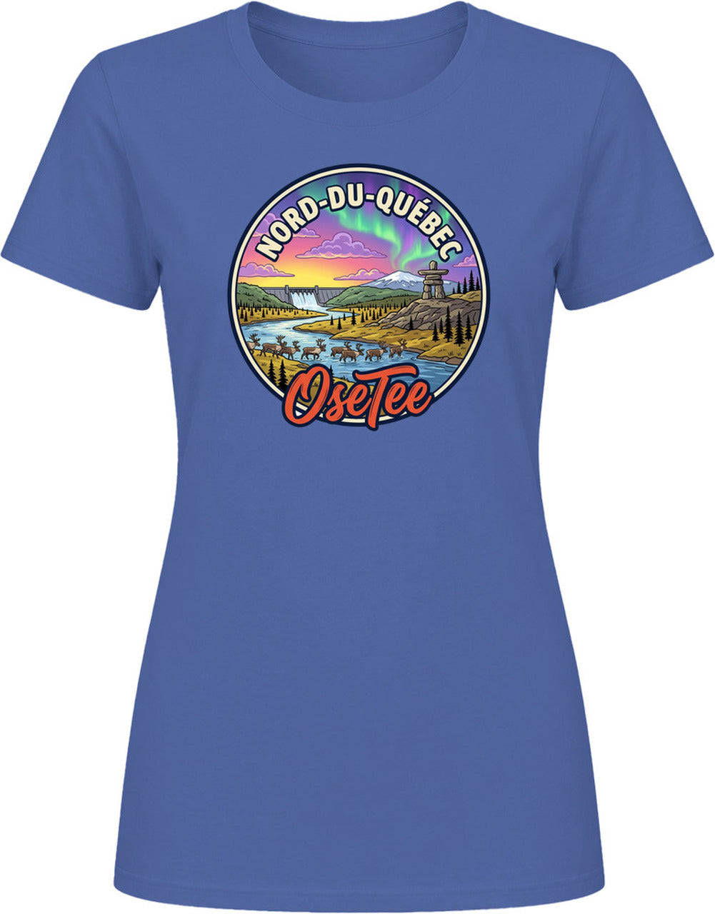 T-shirt Nord-du-Québec OseTee – aperçu 19 / Quebec region tee preview 19