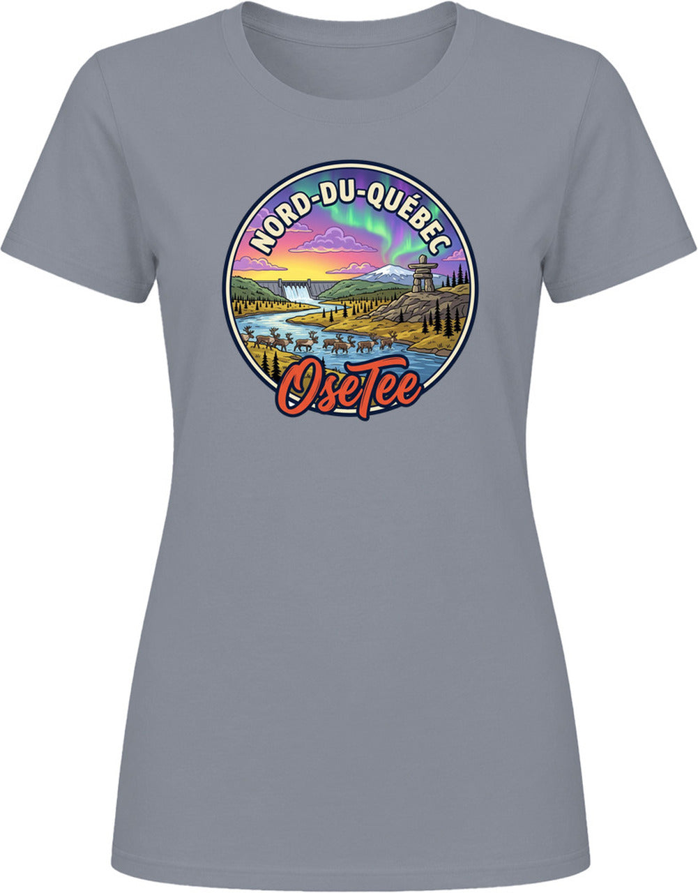 T-shirt Nord-du-Québec OseTee – aperçu 20 / Quebec region tee preview 20