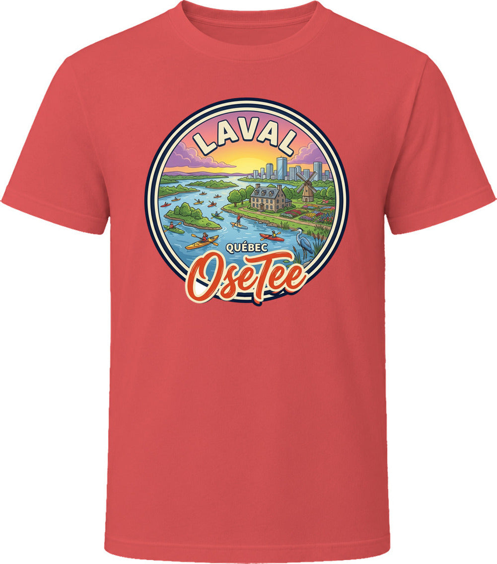 T-shirt Laval OseTee – aperçu 5 / Quebec region tee preview 5